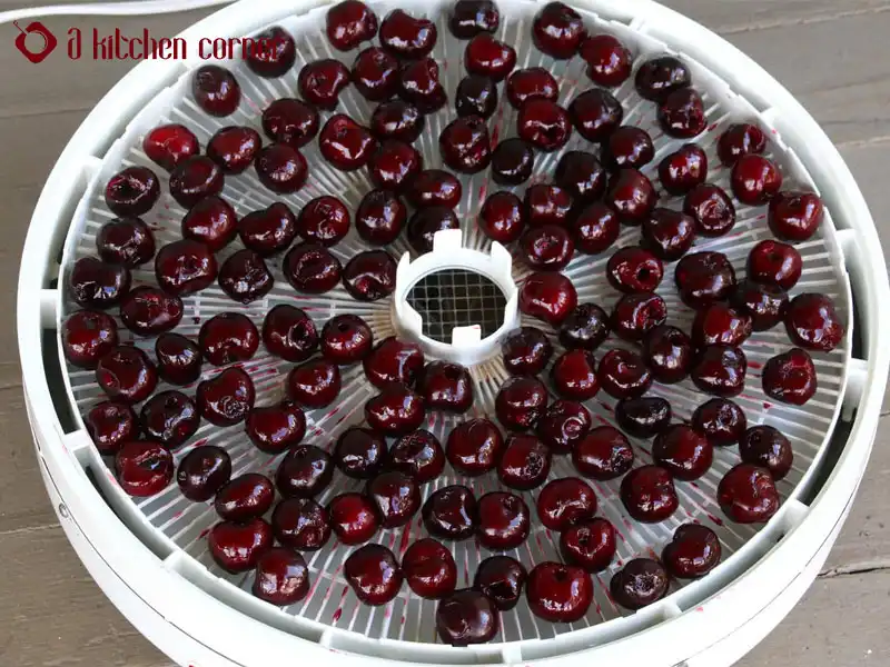 How to dehydrate cherries