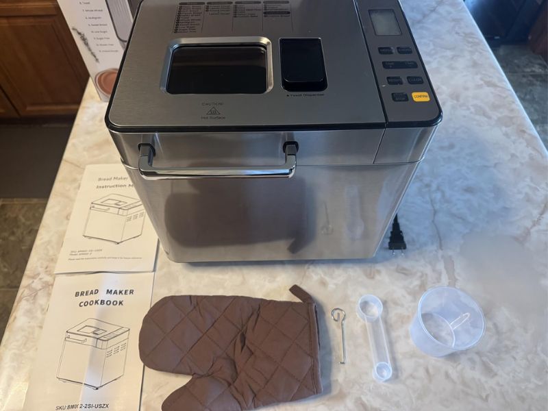 Gleedelish Bread Maker Machine Review 5